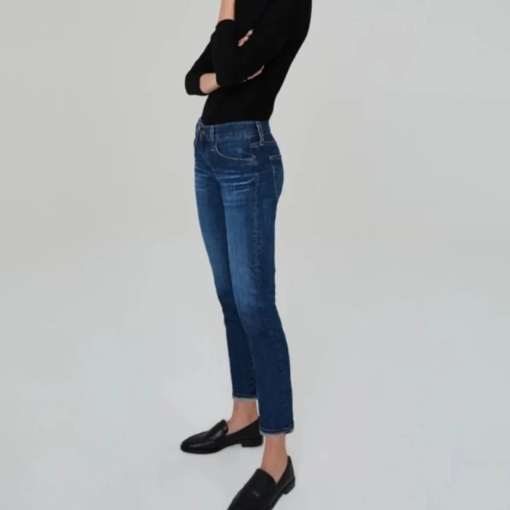 AG Goldschmied Ex-boyfriend Slim Crop Jeans Size 28 R - Picture 2 of 15